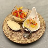 Jose Luis - ピンチョス3種盛り合わせ。