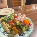 GrandeCitta - 前菜盛り合わせ〜カルパッチョ仕立て追加〜