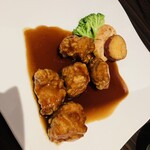 香港私菜 Repulse Bay - 黒酢のスブタ　1760円