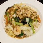 香港私菜 Repulse Bay - 五目焼きそば　1760円　美味しいです！