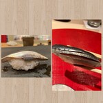 鮨 竜胆 - 鰯✨横から＆上からパシャリ✨