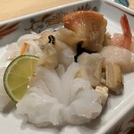 八王子 貝介 - 貝介刺身盛り合わせ