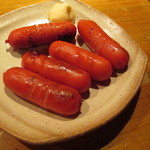 かしわ家 - 赤ウインナー 2014/11