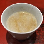 赤坂 島袋 - 蕎麦湯