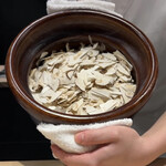 赤坂 島袋 - 松茸ごはん