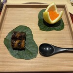 赤坂 島袋 - うなぎの八幡巻き いくら