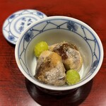 赤坂 島袋 - 丹波栗渋皮煮 銀杏