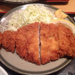 とんかつ新和 - とんかつおっきい！