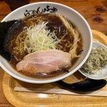 利尻らーめん味楽 - 焼き醤油らーめん＋利尻とろろ昆布