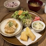 こもれび食堂+ - ■一汁五菜のこもれびプラスプレート ￥1.480