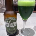東京とんかつ がぶう - 抹茶ビール