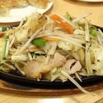 餃子 照井 飯坂本店 - 野菜炒め