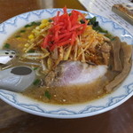 来来軒 - 味噌ネギラーメン、850円