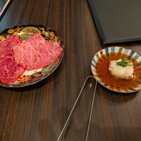 SATOブリアン 本店 - イチボ、サーロイン(おろしポン酢)