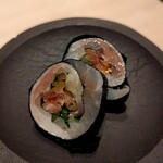 北の華 はやし - ニシンの海苔巻