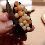 北の華 はやし - イクラ３種巻き