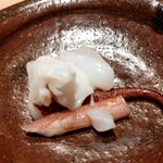 北の華 はやし - シロイカのゲソの酒盗漬け