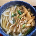 力餅　 - きつねうどん