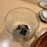 銀座 しのはら - ホタテの昆布締め
