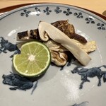 銀座 しのはら - 松茸 食べ蔵阿部