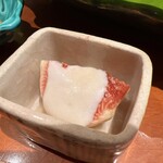 銀座 しのはら - 無花果胡麻ダレ