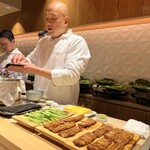 銀座 しのはら - 手巻き大将