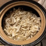 銀座 しのはら - 松茸ご飯