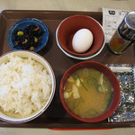 Sukiya - たまごかけごはん朝食 ごはん並200円＋税(592kcal)