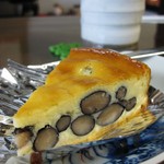 宗玄庵 - 珍しいよ～　“丹波黒豆のチーズケーキ”