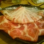 とんかつ いわい - じゃぶじゃぶ肉