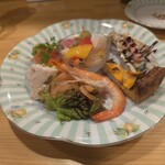 カジュアルフレンチBar 7FUKU - 前菜盛り合わせ