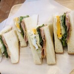 佐世保バーガー BigMan 京町本店 - BLTサンド