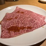 ビーフキッチン - コース最後のお肉はサーロイン　美味い