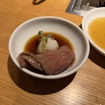 ビーフキッチン - ポン酢で