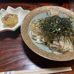 櫻亭 - ふぐ皮サラダ、ふぐの皮の煮こごり