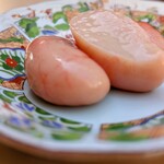 小粋料理 鶏ぃん - 地鶏刺し白子