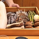 勢麟 - 本日の天ぷら食材