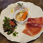 pizzeria pieno - 前菜盛り合わせ