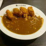 CoCo壱番屋 - チキンにこみカレー  カキフライ