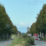 割烹 一の矢 - 日光男体山がさらに明白に姿を現して来た