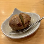 天ぷら 車 - 栗の甘煮