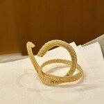 天ぷら 車 - 穴子の骨