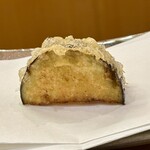 天ぷら 車 - 茄子　ジューシー