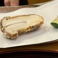 天ぷら 車 - 松茸。食べ応えあり