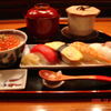 平八 - 料理写真:いくら丼せっと　茶碗蒸し　味噌汁　にぎりずし　2,000円