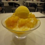 芒果皇帝 - 新鮮芒果牛奶冰140元