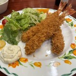 盛盛亭 - 大エビフライ