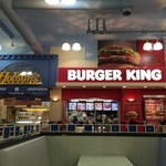 BURGER KING - 2014/11 アクアシティお台場の１階のフードコート（アクアフードコート）の バーガーキング アクアシティお台場店