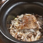 割烹 きょう - 鯛ときのこのご飯
