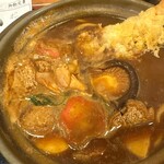 角丸 - 色々な具が入っていました